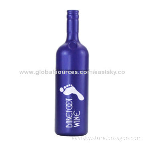Custom Bottle Shape USB Flash Drive, Plug-and-play Function and Up to 32GB Memory CapacityNew